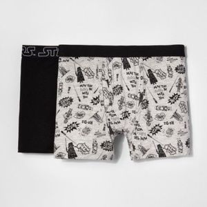 Men's Star Wars Sketchy Team Up Boxer Briefs 2pk -